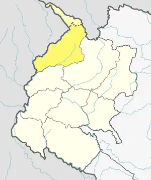 Location of Darchula District