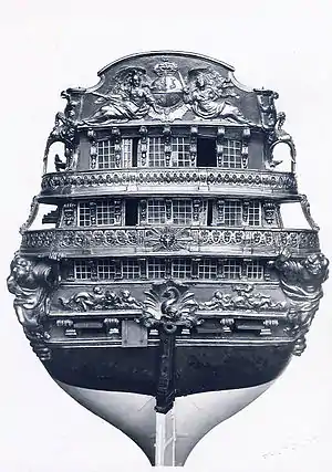 Aft of Dauphin Royal (1668)