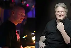 L-R: Founding members Dave Seaman and Steve Anderson in 2007 and 2012 respectively