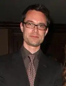 Holmes at the 2009 Writers Guild Award Ceremony