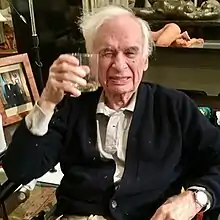 David Schwartzman at his home in Manhattan