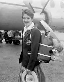 Dawn Fraser, winner of the 100-metre freestyle.