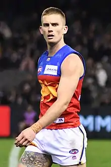 Colour photograph of Dayne Beams in 2018