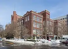 The former High School, now DeWitt Mall (1914)