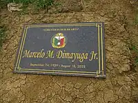 Marcelo M. Dimayuga, Jr. graves