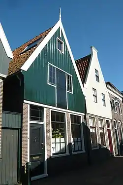 Traditional houses in De Rijp