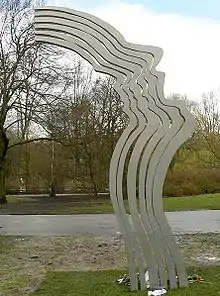 Image 23De Schreeuw (The Scream) is a memorial commemorating Theo van Gogh and a symbol of the freedom of speech. (from Freedom of speech by country)