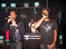 Dead Prez performing in Lansing, 2009