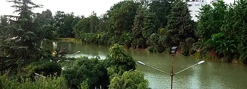 Dehkadeh Talaei Park Lake