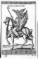 Deli horseman from a 1576 Italian edition of Nicolas de Nicolay's Travels in Turkey