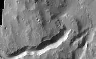 Delta in Lunae Palus quadrangle, as seen by THEMIS.