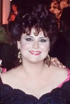 Delta Burke,Miss Florida 1974 in 1990