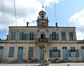 The town hall in Demange-aux-Eaux