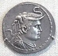 Coin of Demetrius I. Metropolitan Museum of Art.