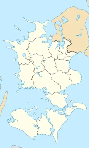 Høng is located in Denmark Region Zealand