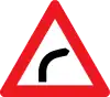 A41.1: Curve to the right