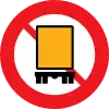 C23.3: No vehicles carrying dangerous goods