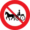 C24.2: No horse-drawn vehicles or similar