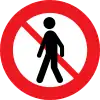 C26.2: No pedestrians