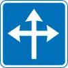 E11.9: Continue straight, turn left or right