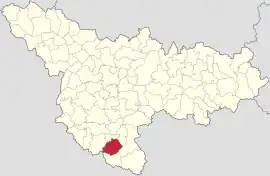 Location in Timiș County