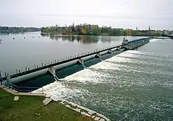 De Pere Dam on the Fox River at De Pere