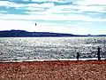 Paragliding at Lake Musters.