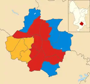 2007 results map