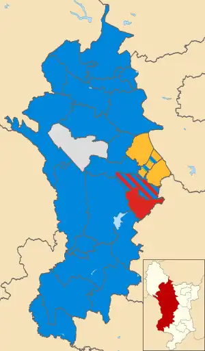 2007 results map