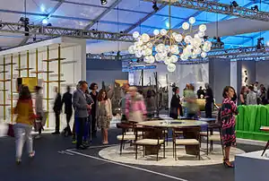 View of Gallery Program at Design Miami/ 2015 in Miami, Florida