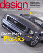 Cover of Design News magazine