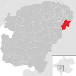 Location in the district