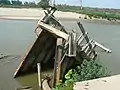 Fishing pier destroyed by 2011 Missouri River floods