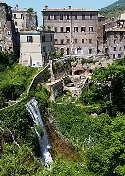 View of Tivoli from the Villa Gregoriana