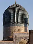 Dome of Gur-i Emir Mausoleum in Samakand (early 14th century)