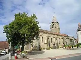 The church in Deux-Chaises