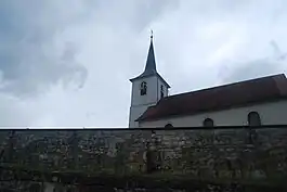 Develier village church