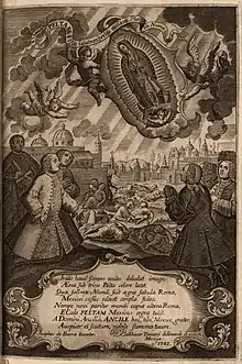 Image 21Mexico City epidemic of 1737, with elites calling on the Virgin of Guadalupe (from History of medicine)