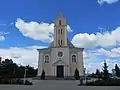 Historicist Church of Bishop Saint Stanislaus in Didžioji Riešė, built in 1939