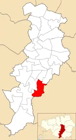 Didsbury East electoral ward within Manchester City Council