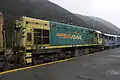 DCP 4801 in Arthur's Pass with the TranzAlpine.