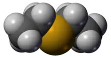 diethyl sulfide 3D