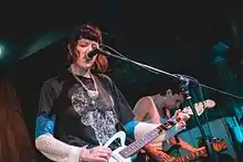 Dilly Dally performing in March 2016