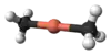 Dimethylcuprate anion from crystal structure