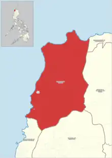 Territorial jurisdiction of the Diocese of Laoag