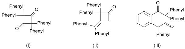 Dimers of diphenylketene