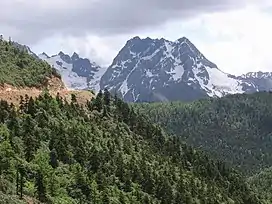 Snow-capped mountains in Diqing Prefecture