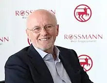 Dirk Rossmann, the founder of the company