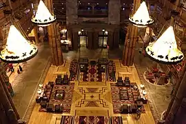 Disney's Wilderness Lodge lobby