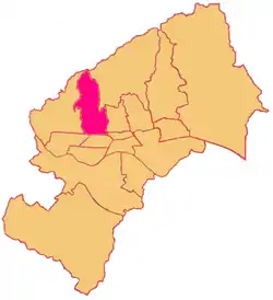 Location of Črnomerec